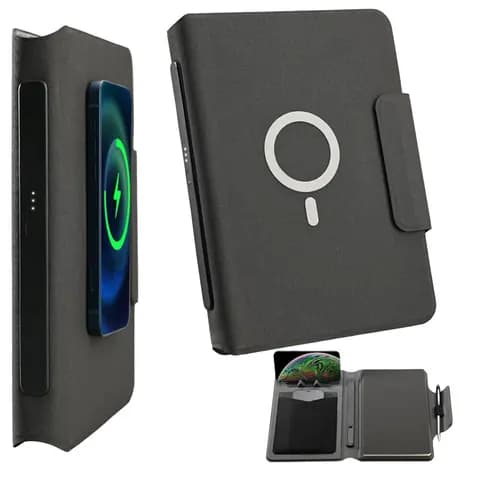 Promosyon 8000 mAh kapasiteye sahip organizatör powerbank ile akıllı telefon ve tabletlerinizi şarj edin