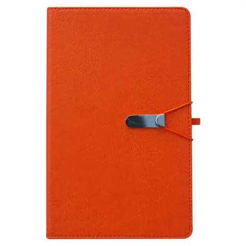 Promosyon tarihsiz termo kapak defter, 13x21 cm boyutunda ivory kağıtlı not defteri
