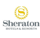 Promosyon Sheraton kurumsal markası için referans logosu ve ana sayfa görseli.