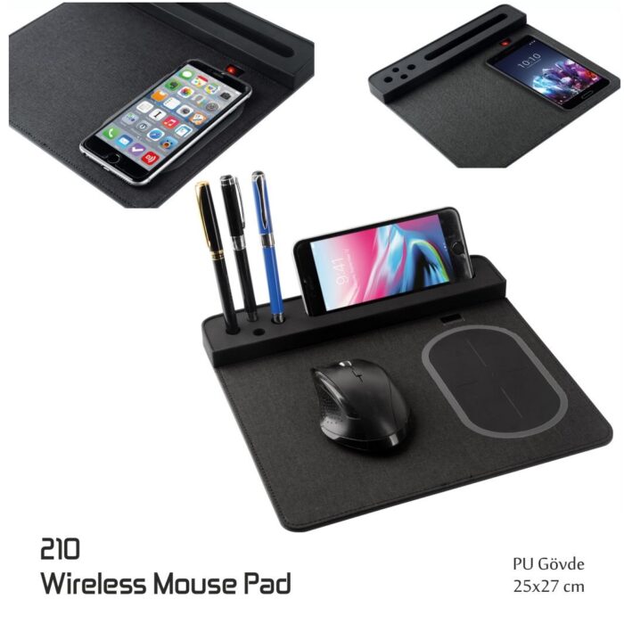 Wireless Şarjlı Mouse Pad – p7363 Promosyon Powerbank