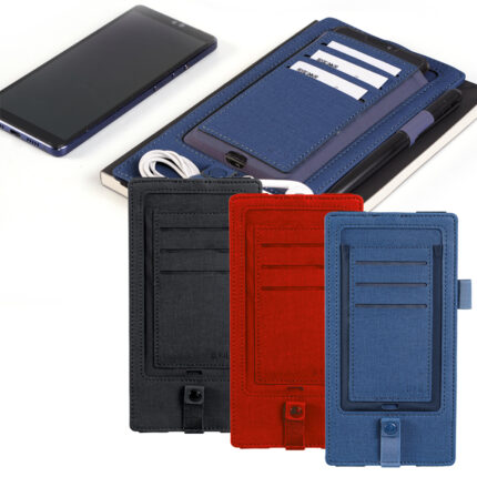 Wireless Şarj Özellikli Defter Kılıfı – p7350 Powerbank Organizer